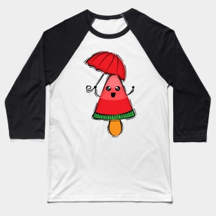 cute watermelon ice cream Baseball T-Shirt